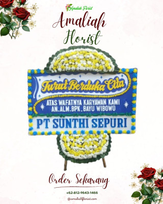 Papan Bunga Duka di Madidir Unet
