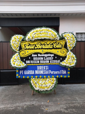 Papan Bunga Duka di Madidir Unet